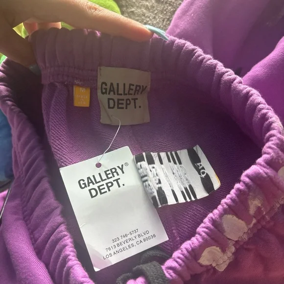 brand new gallery dept sweatpants never worn - Picture 1 of 4
